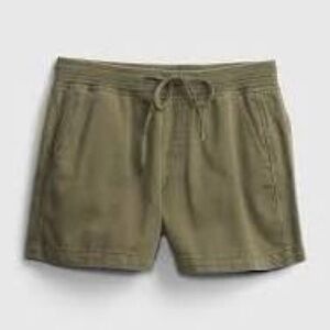 Gap Pull On Cotton Blend 3” Shorts in desert cactus Women’s size Small
